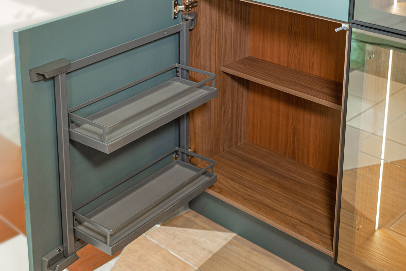 Современная кухня в стиле эко и лофт