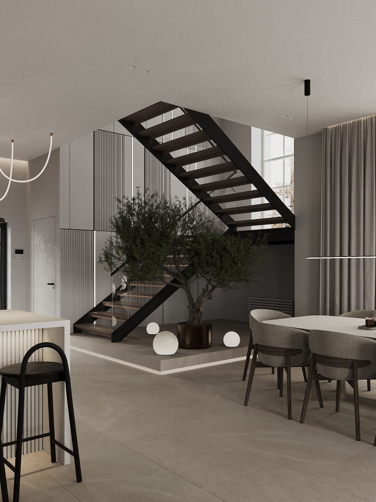 Проект интерьера для дома в коттеджном поселке "Ингардия"