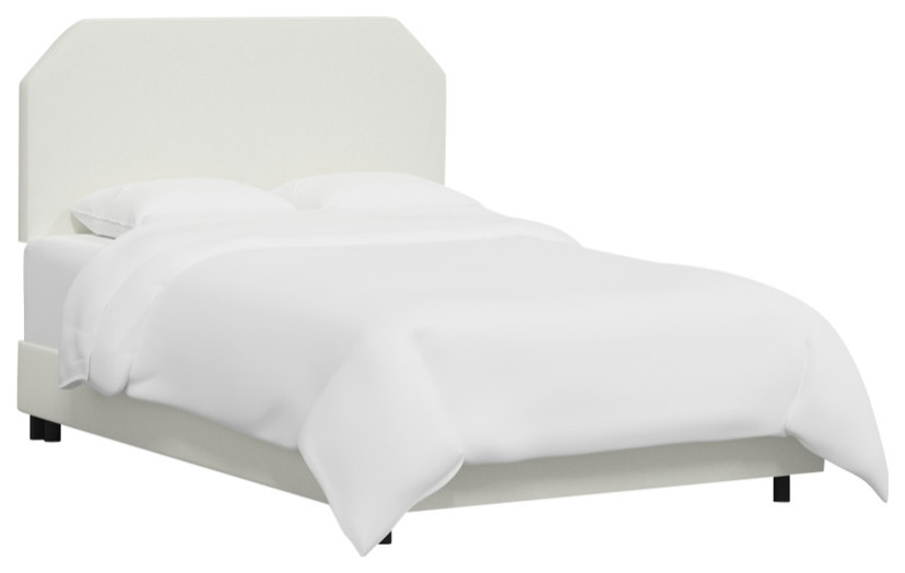 Bed, Zuma, King Transitional Platform Beds by Skyline Furniture