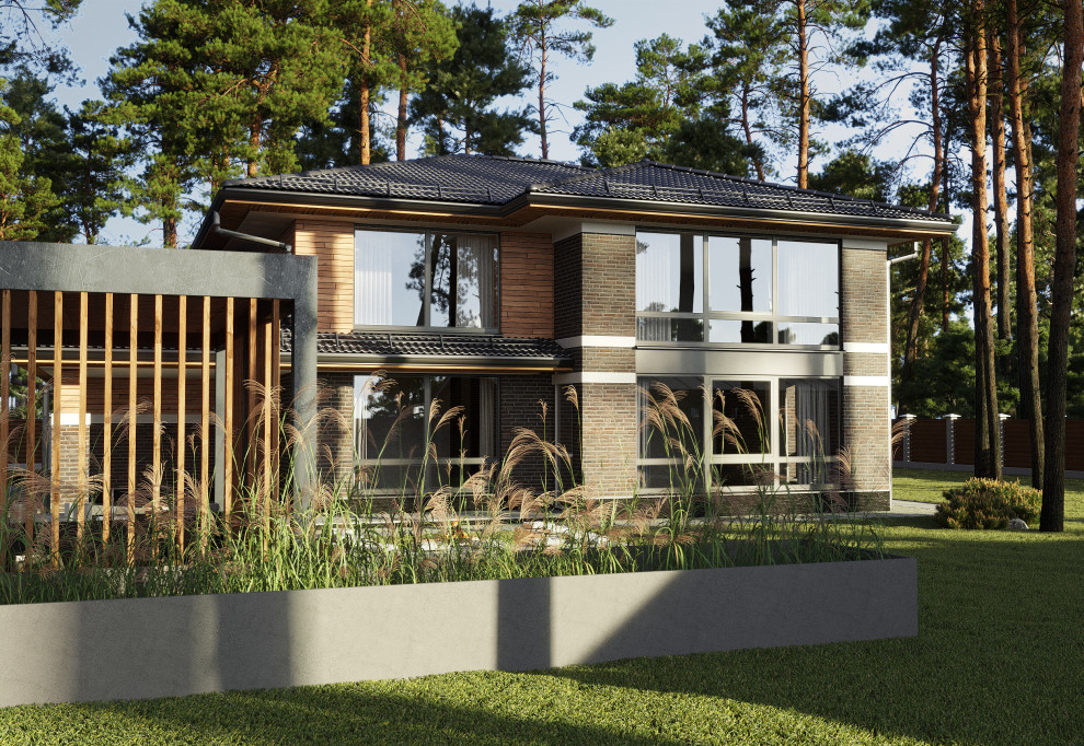 Дизайн интерьера и экстерьера, 3D визуализация. Частный дом в Ленинградской обла