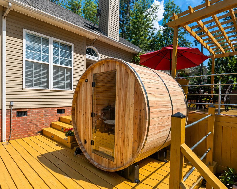Deck - rustic deck idea