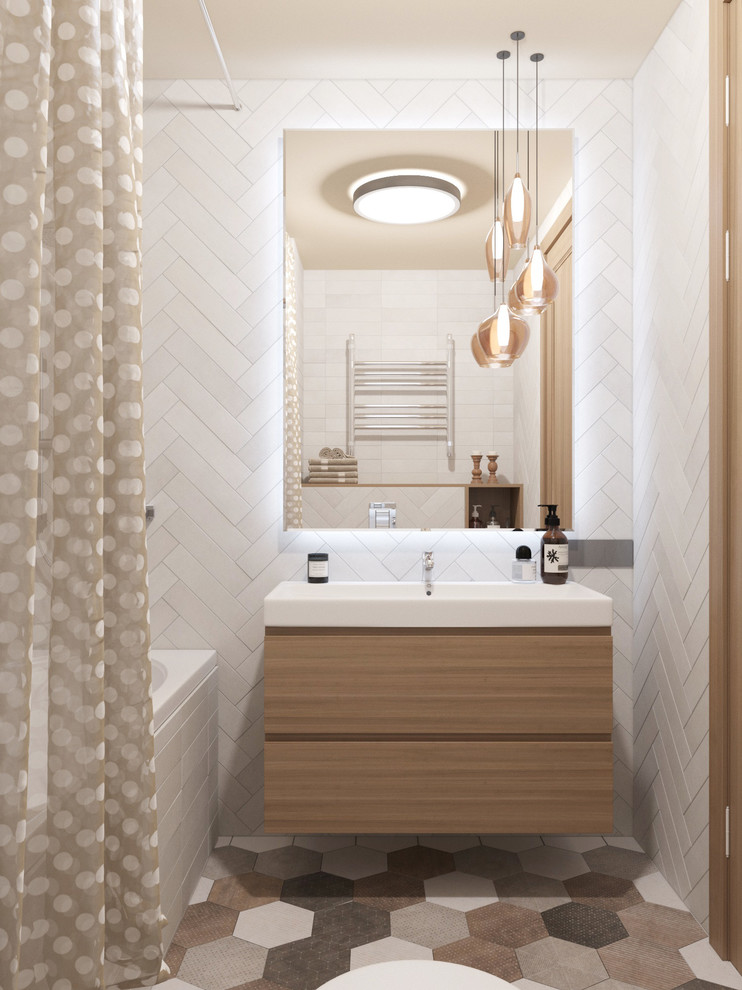 Квартира для семьи "Из трешки в четырехкомнатную". 3 D визуализация.