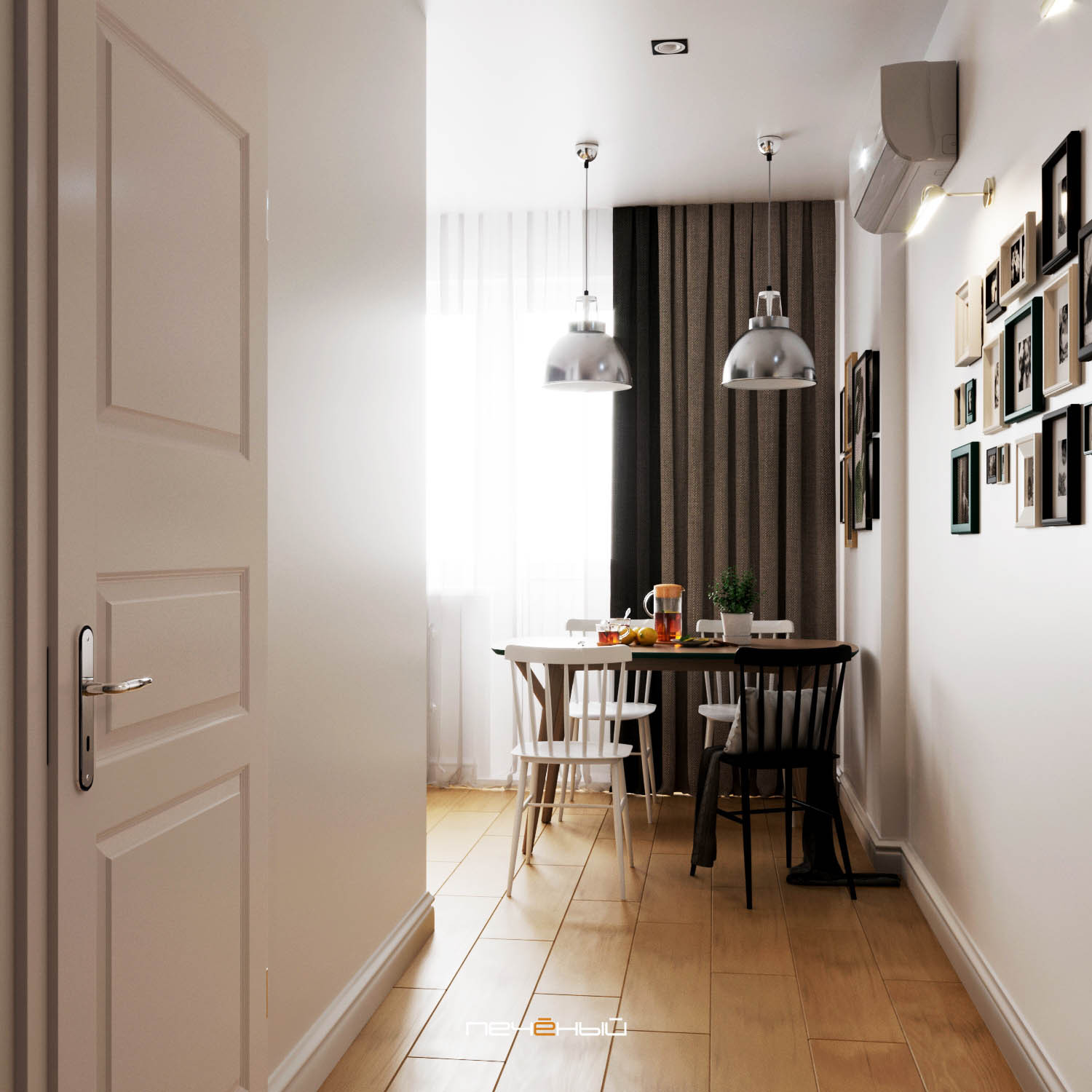 Однушка для пары с младенцем