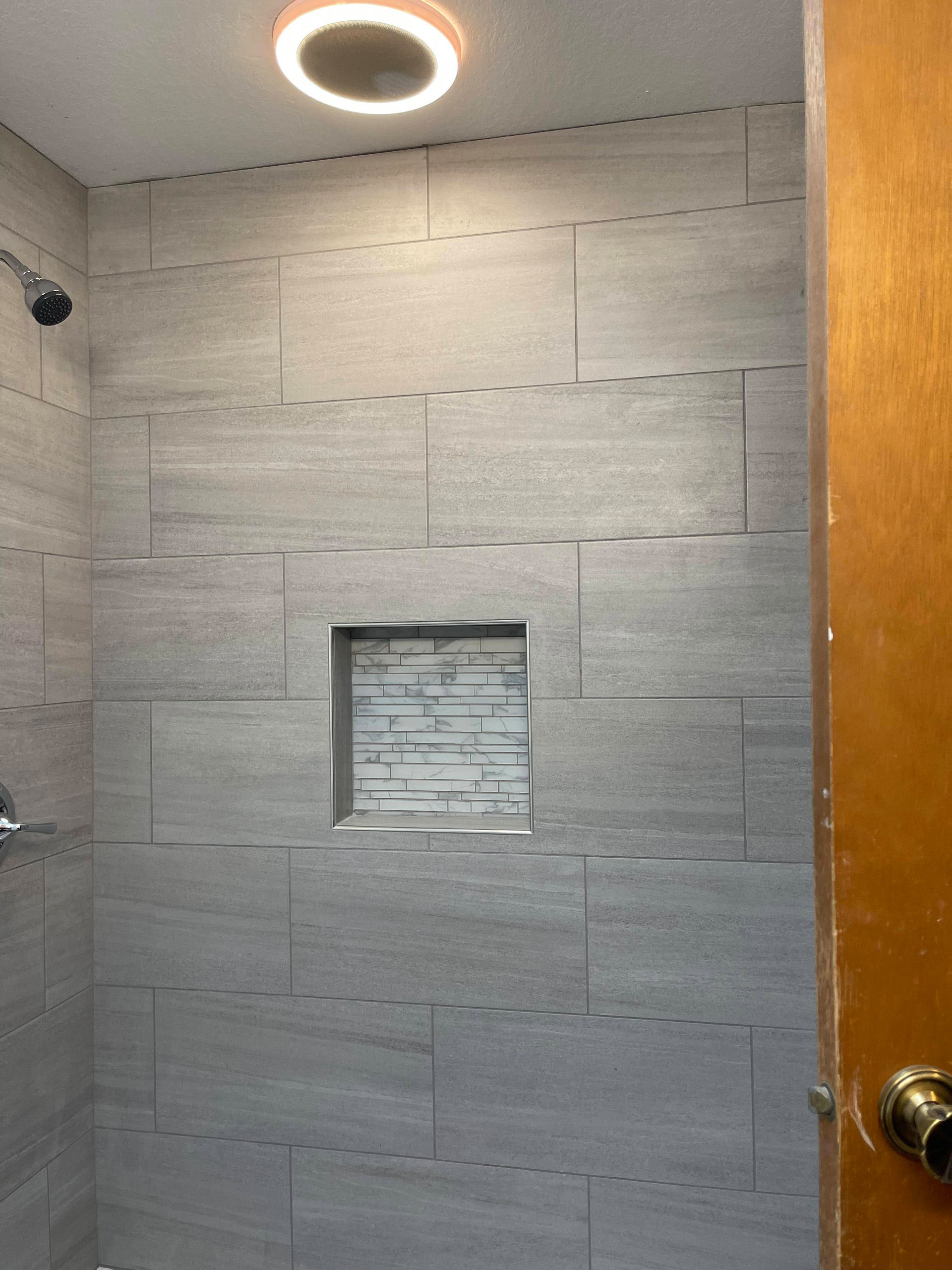 Shower Tile Installation