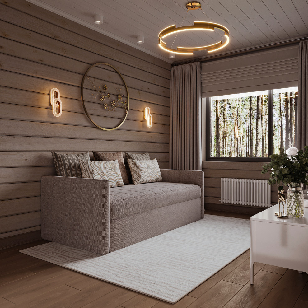 Дизайн дома  из бруса, Ильинка