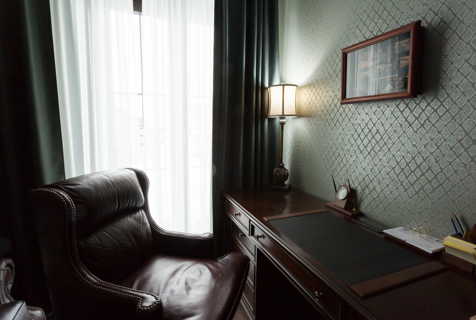 Американская классика. Фотографии гостиной.