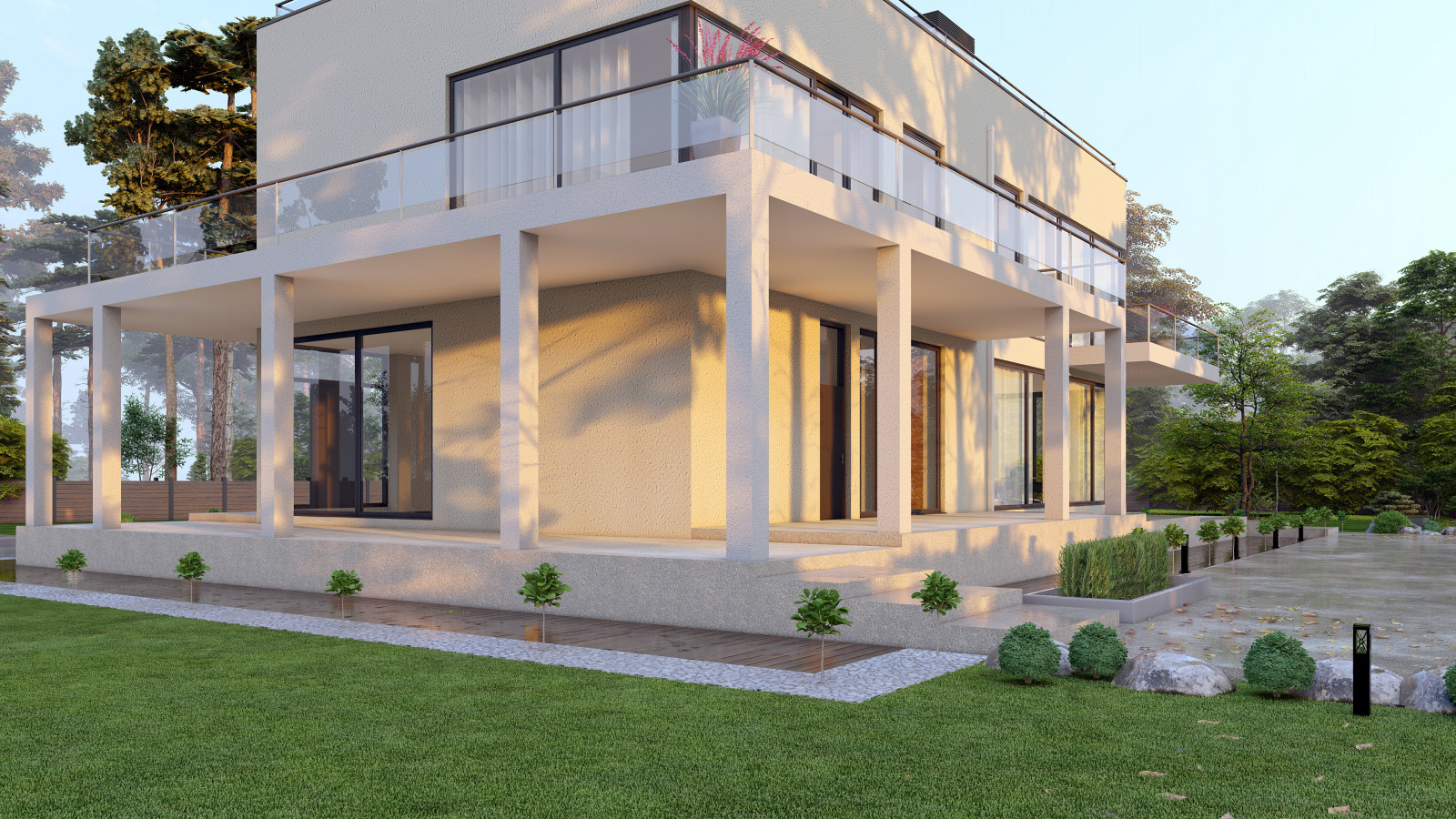 Проект современного дома