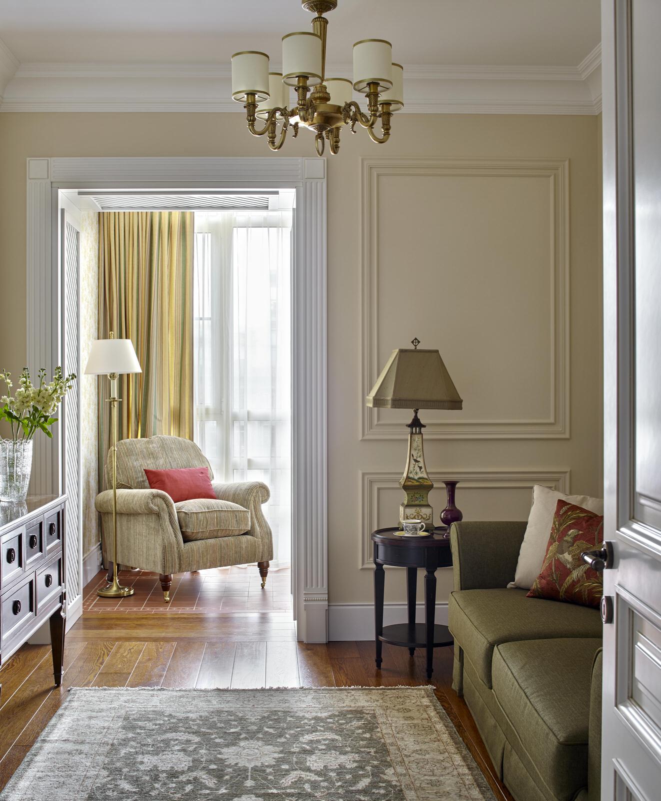 Фотосъемка интерьера квартиры на Весковском переулке для SALON Классика