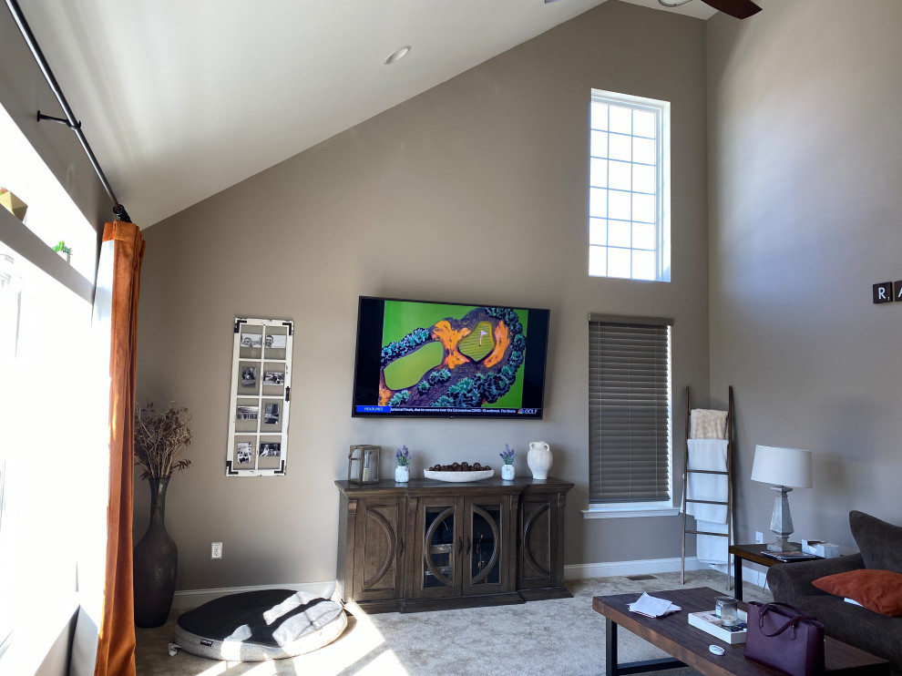 How To Paint A Walls With High Ceilings Shelly Lighting