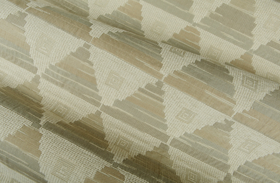 Navajo Upholstery Fabric in Pewter