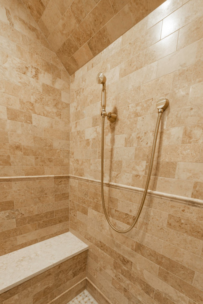 Inspiration for a transitional home design remodel in Seattle