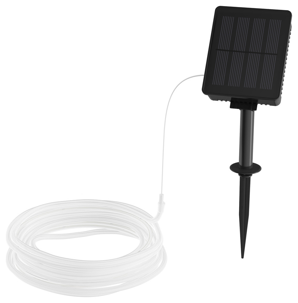 Outdoor Solar Rope Light (Cool White) by Pure Garden
