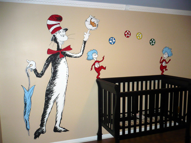 Dr Seuss Theme Nursery In Michigan By Ml Murals Of Michigan