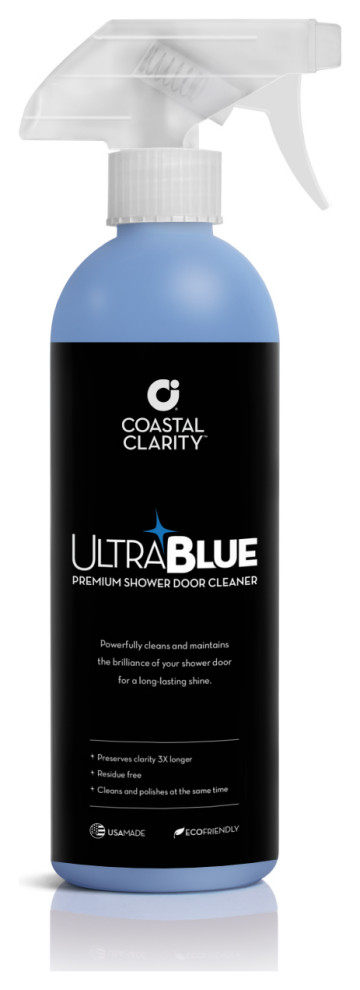 Coastal Clarity Ultra Blue Premium Shower Glass Cleaner