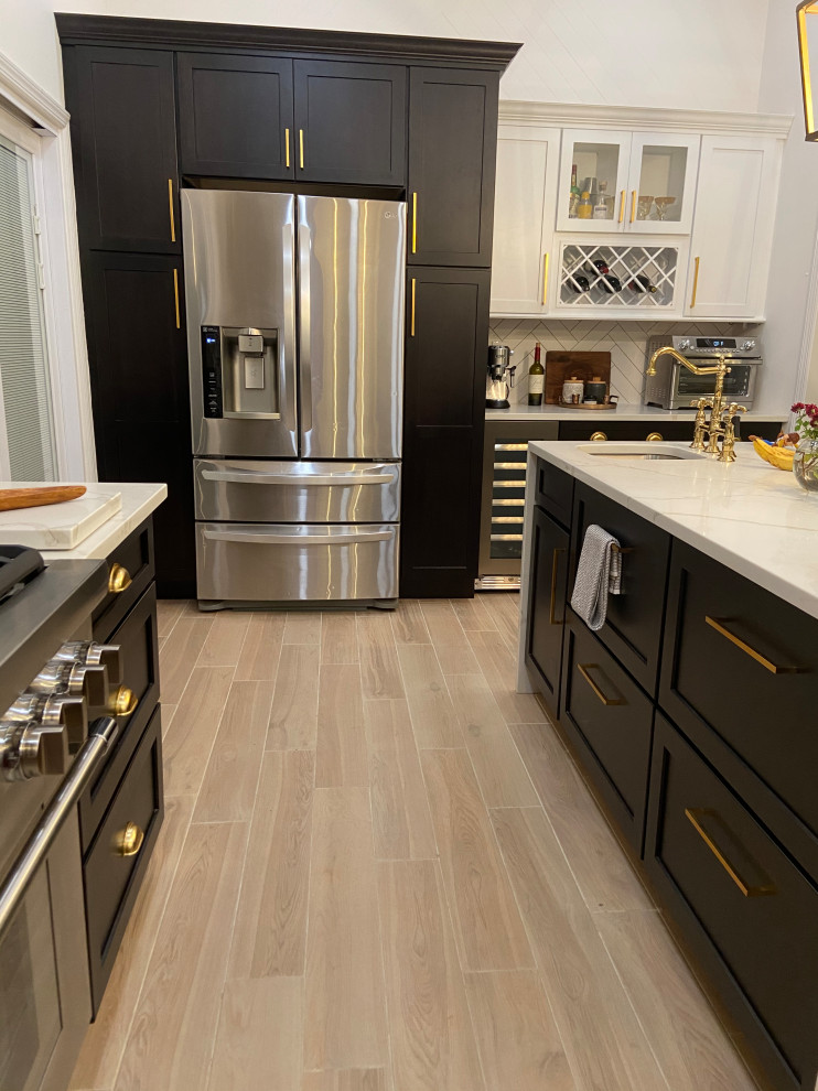 Black and White Kitchen Remodel