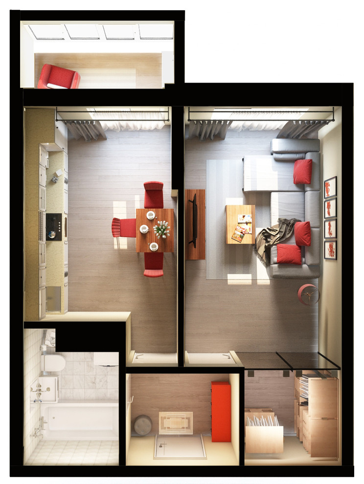 3d планировки квартир