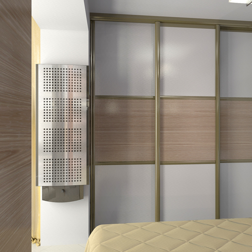 Спальня и лоджия в современном стиле