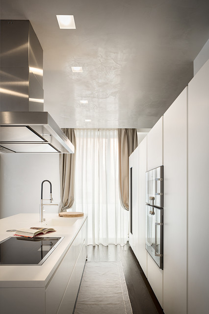 Interni incassi modern-kueche