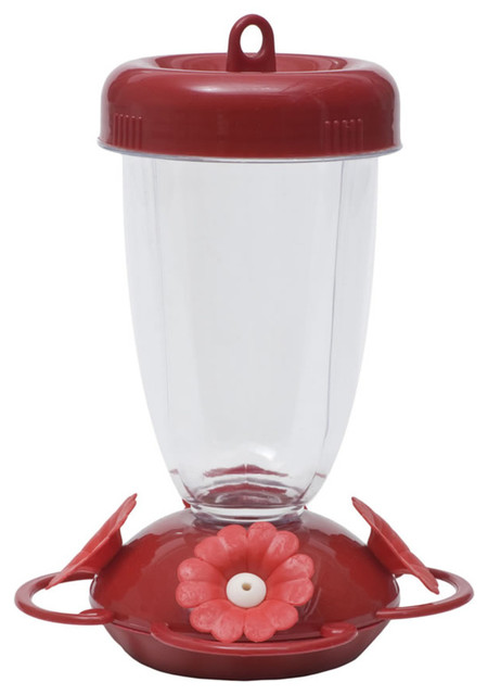 Perky Pet 135tf Hummingbird Nectar Feeder Plastic Red 16 Oz