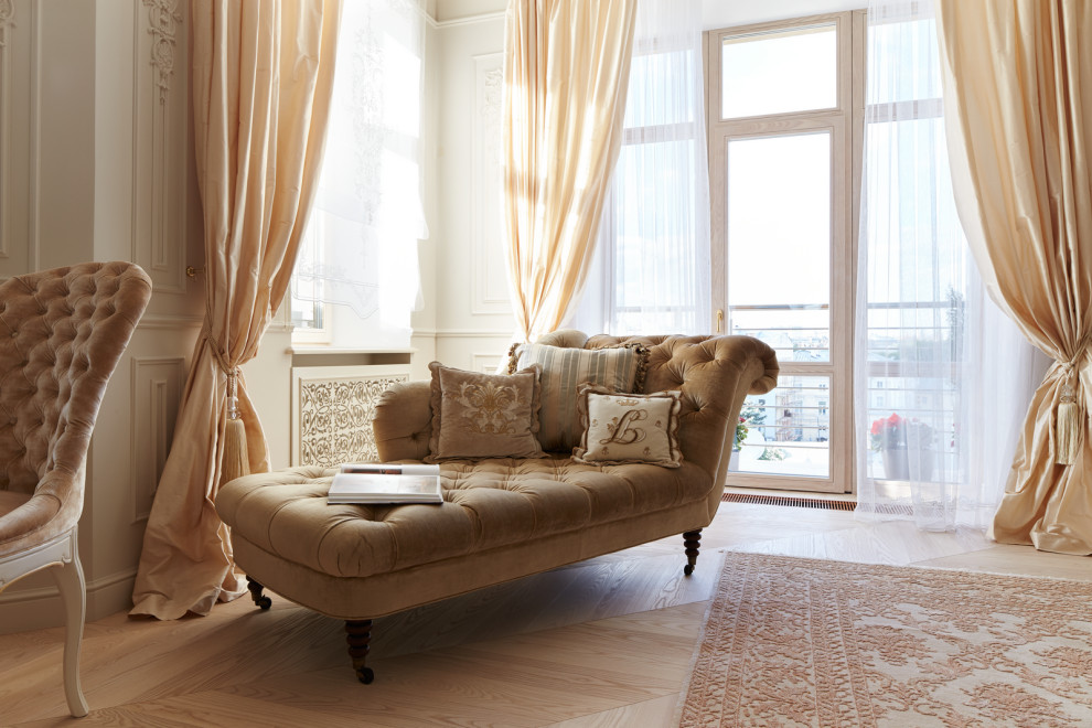 Дизайн квартиры в классическом стиле на Остоженке