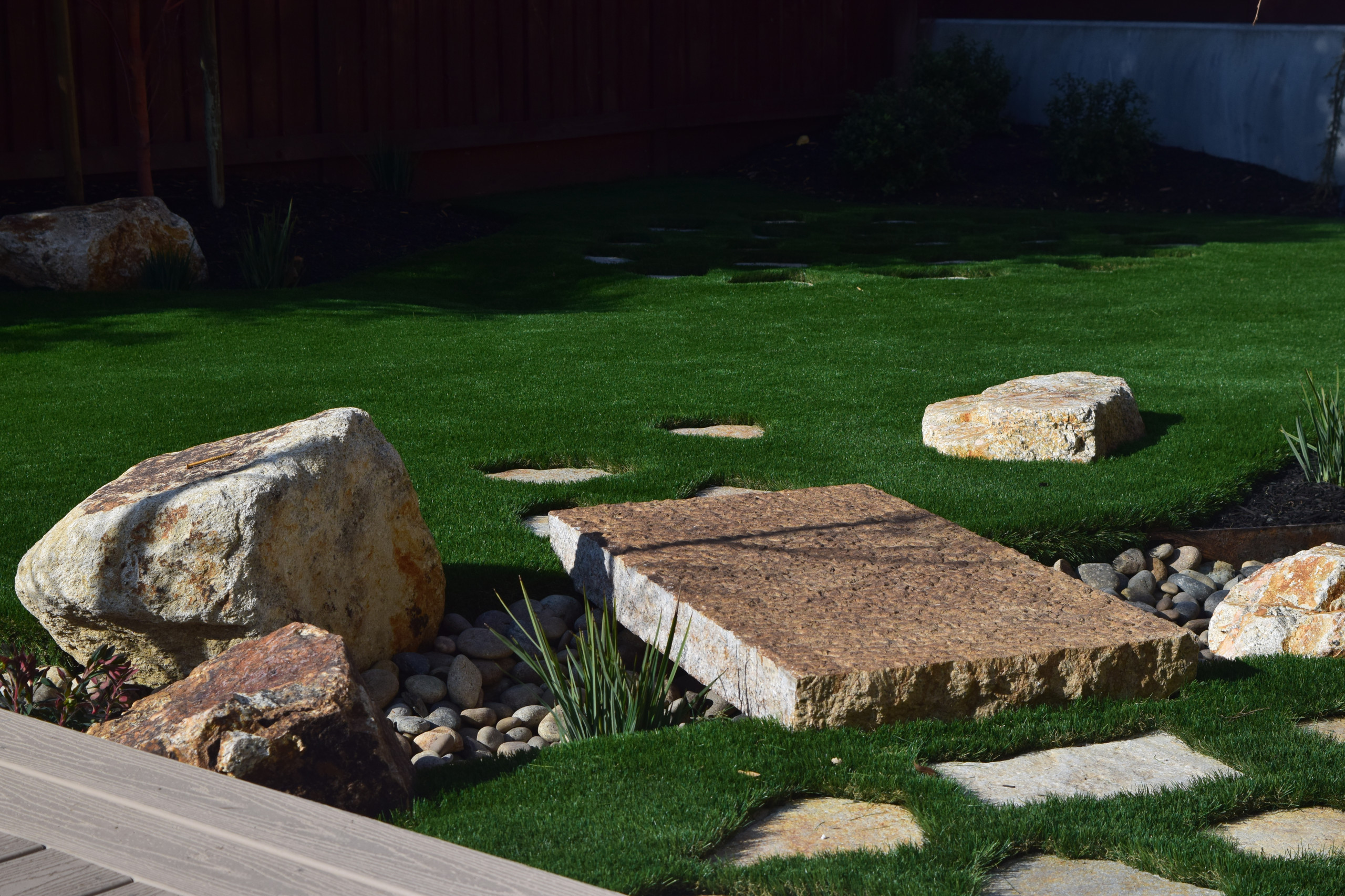 Modern Asian Inspired Backyard in Palo Alto