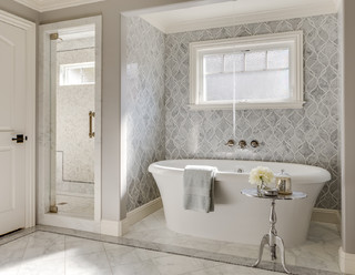 Rossi - Los Gatos - Traditional - Bathroom - by lynnette reid interior ...