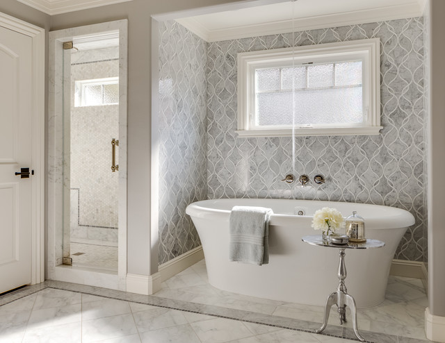 Los Gatos american-traditional-bathroom
