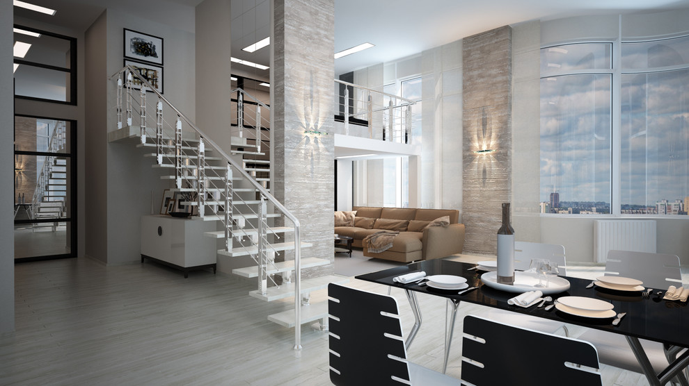 Однокомнатная квартира, высота потолка 4 м