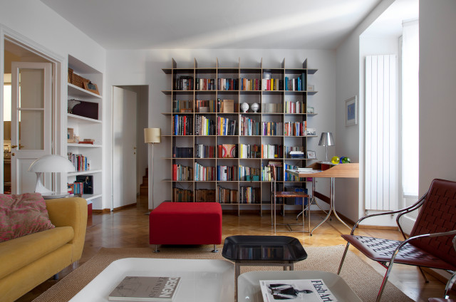 Sala stile Modernariato di design eklektisch-wohnzimmer