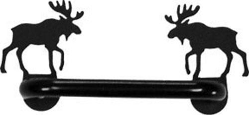Wrought Iron Moose Cabinet Horizontal Door Handle Rustic