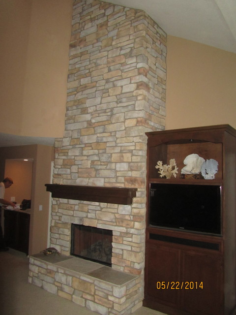 Various Fireplace Pictures San Diego By Custom Masonry