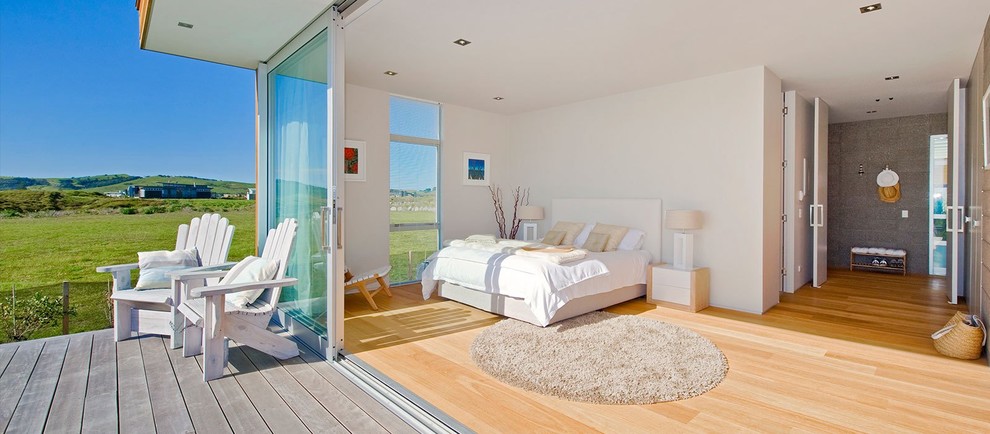 Bedroom in Auckland.