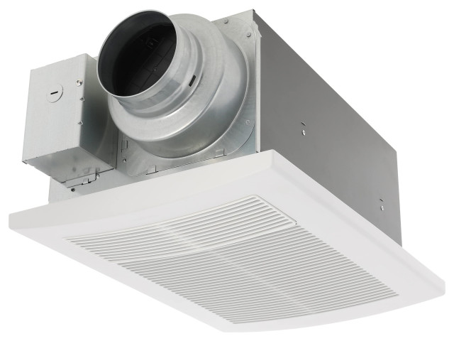 WhisperWarm DC Bathroom Fan With Heater, Simplified Ventilation ...