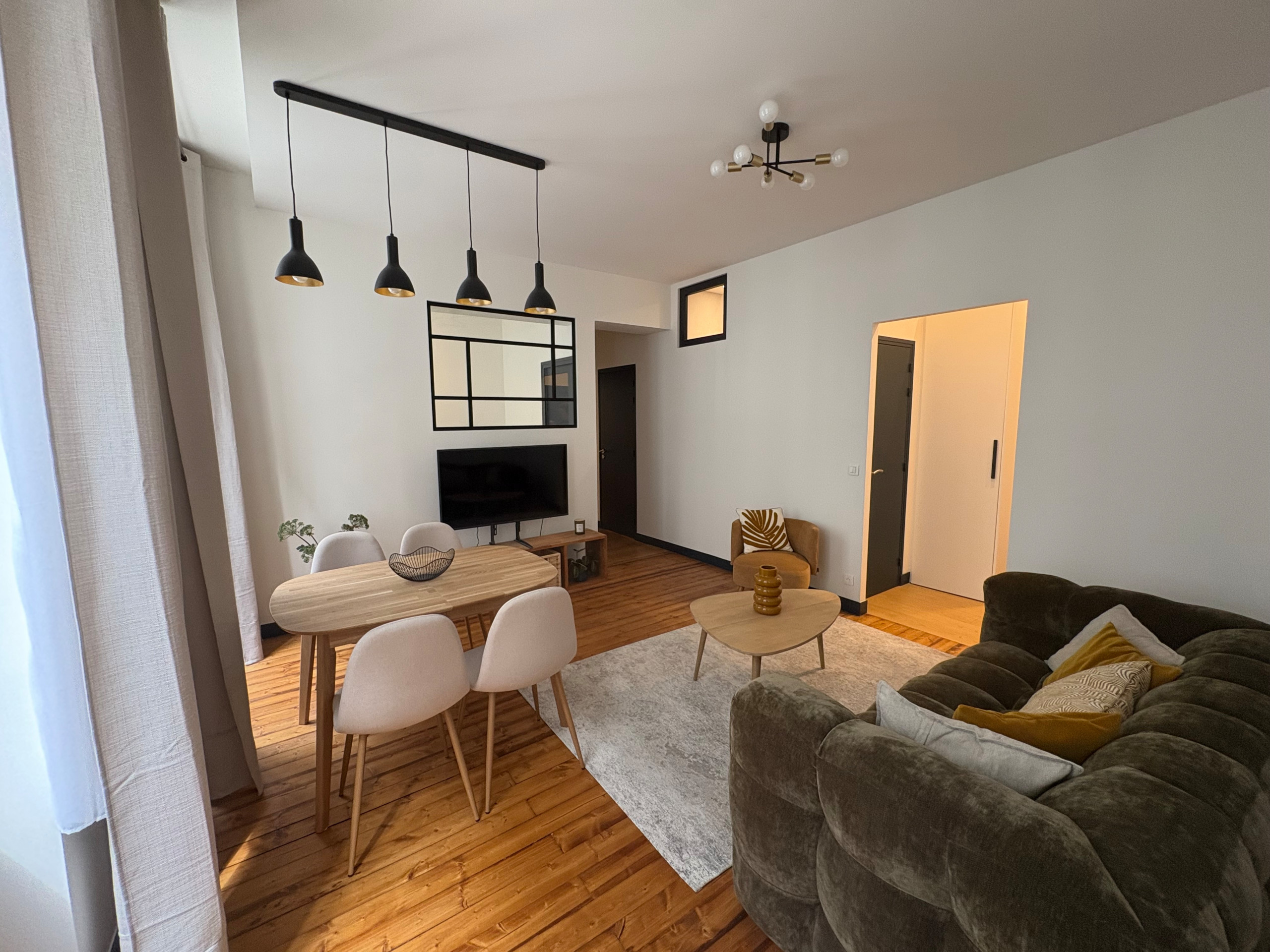 Un superbe 3 pièces crée dans 53 m2 optimisés