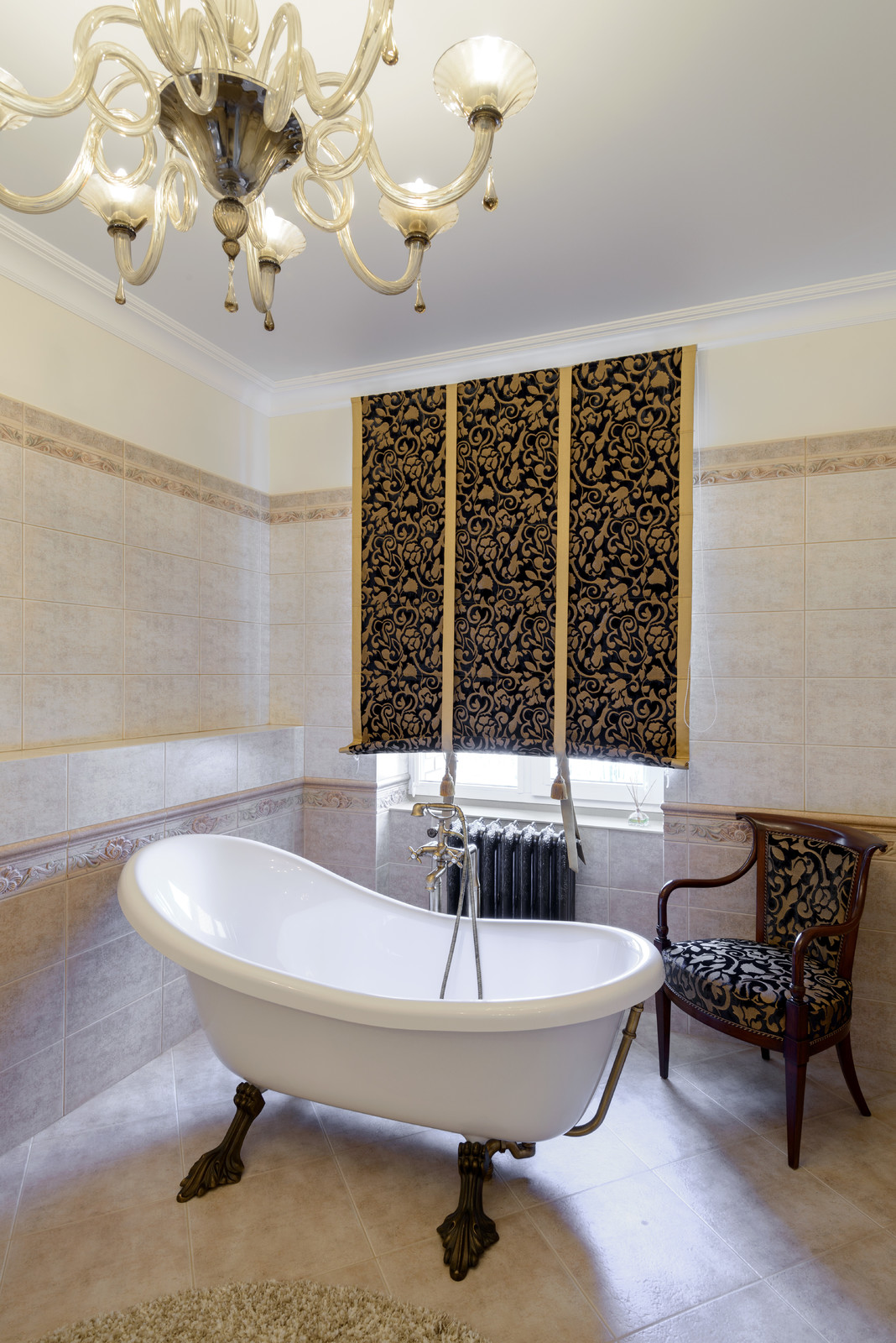 Шикарная квартира в стиле ар-деко