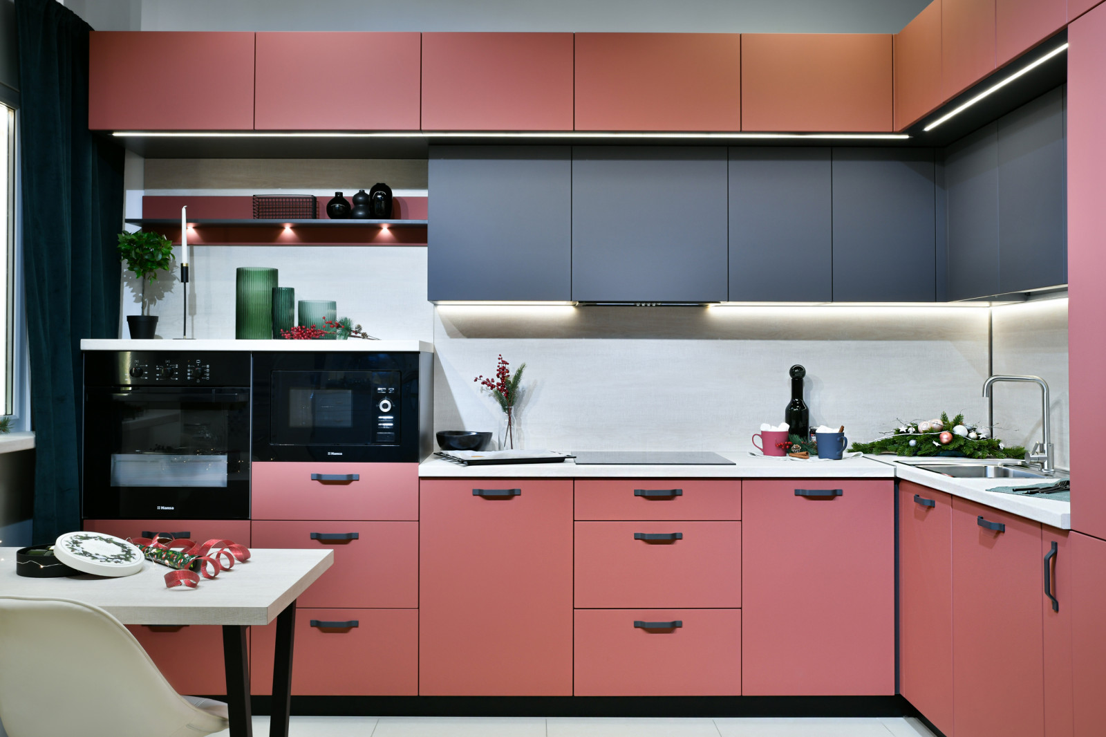 Кухня в треновых оттенках