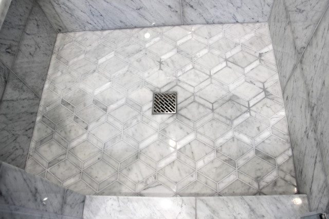 Lake Forest Master Bathroom Renovation minimalistisch-badezimmer
