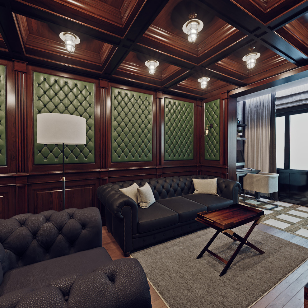 Квартира на Пулковском шоссе в стиле ирландского паба. 40 кв.м. Вариант 2.