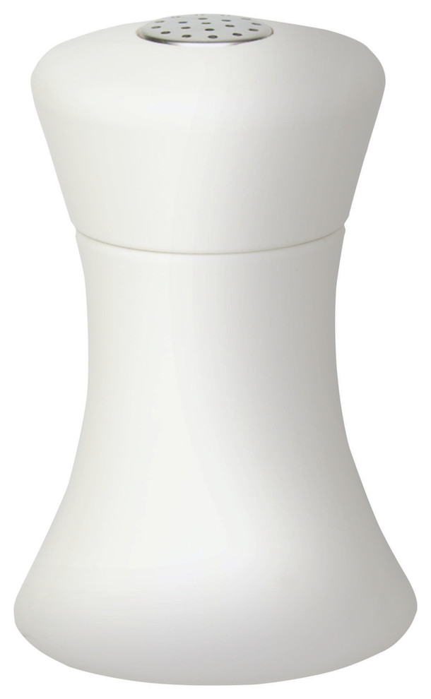 4" Sierra Salt Shaker, White