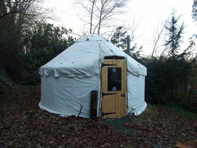 14ft Yurt rustikt-skur