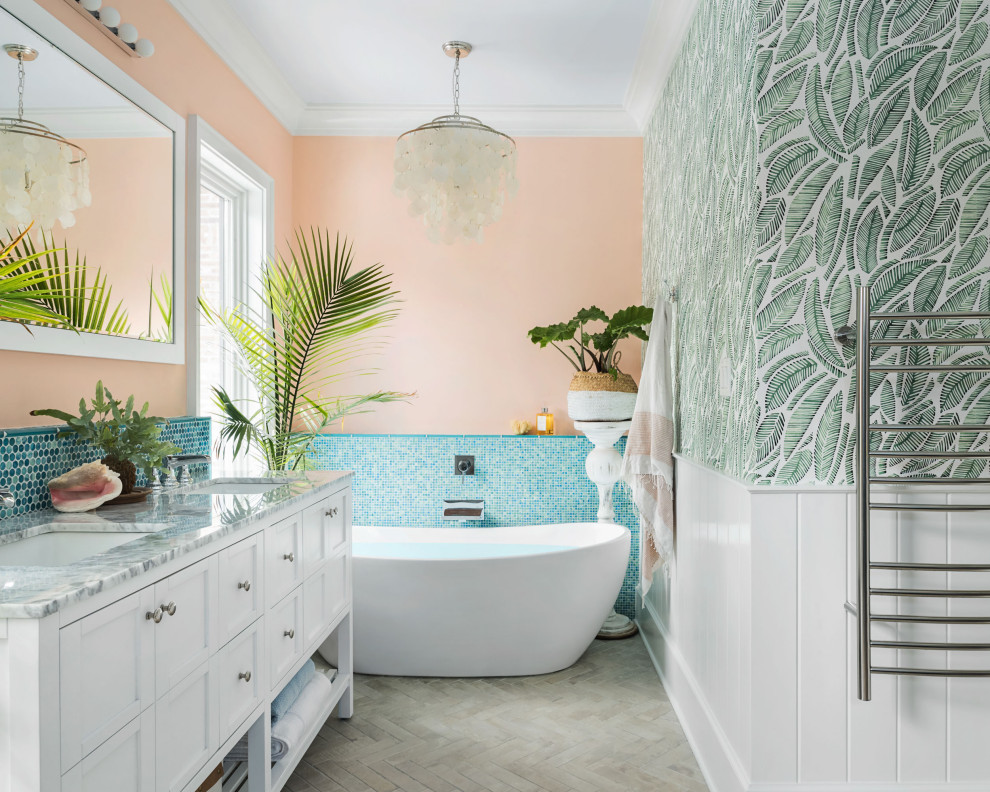 Tropical Bathroom