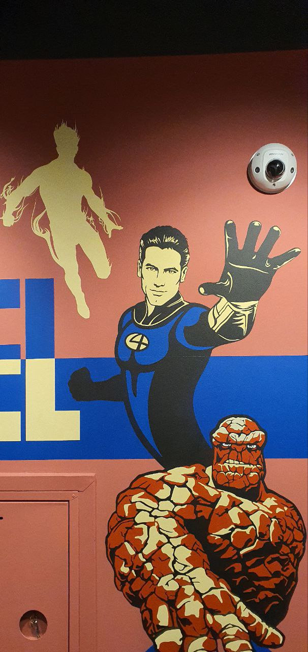 Роспись стен в офисе