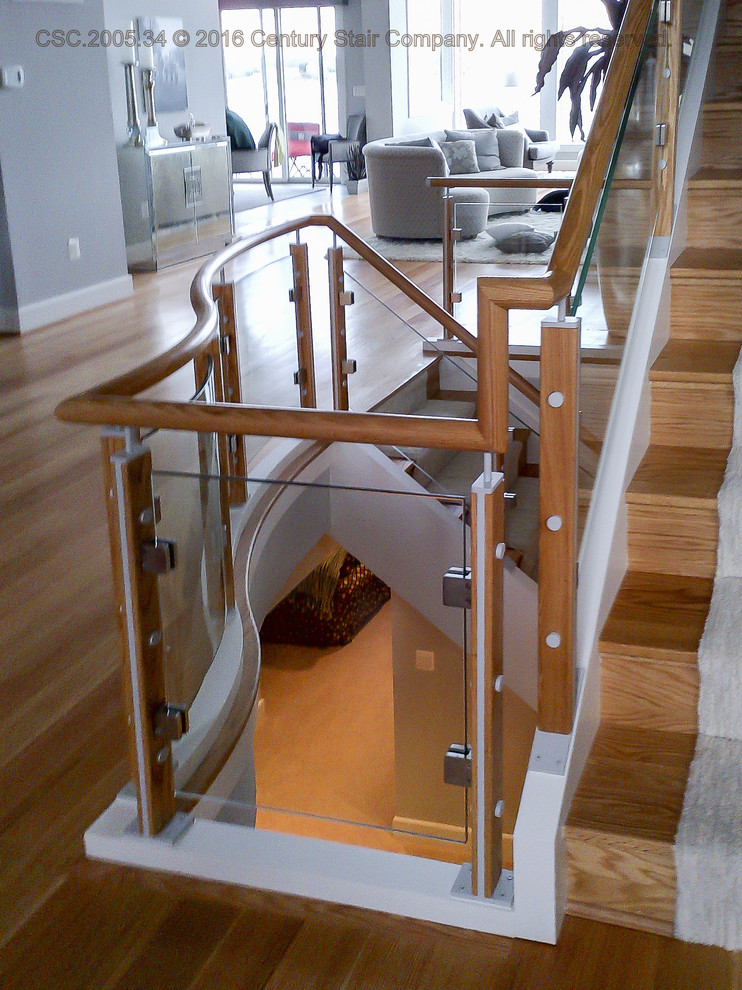 10_Modern Glass Stairway, Rockville, MD 20850