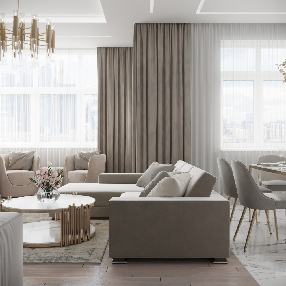 Квартира 115м2, ЖК Циолковский