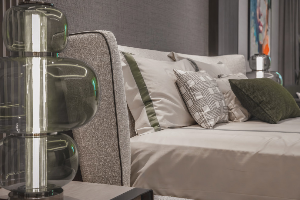 Fusion modern. Interior design of a villa in Monte-Carlo