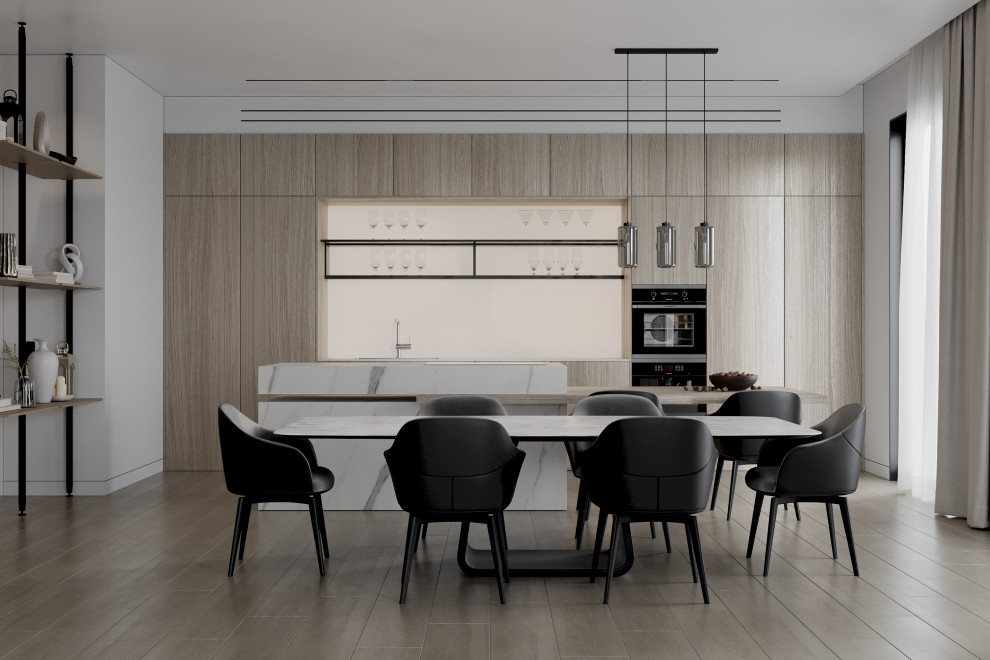 spacious modern apartment