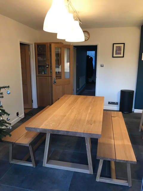 Bridwell Dining Table, Devon matplats