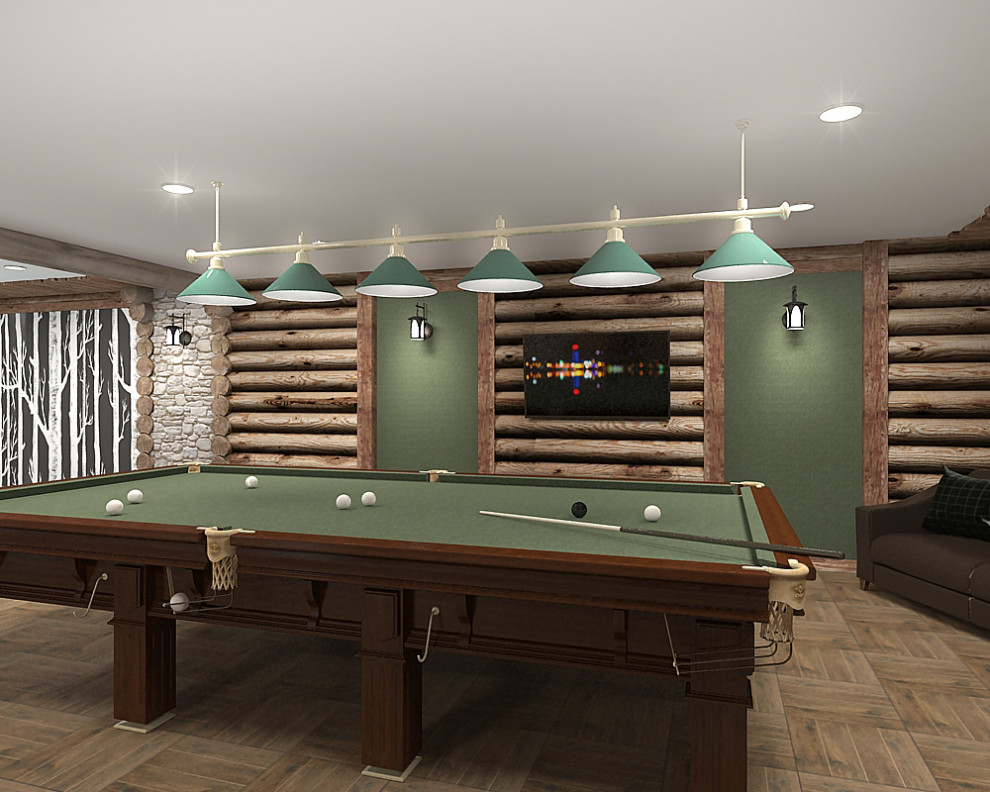 Сауна в русском стиле