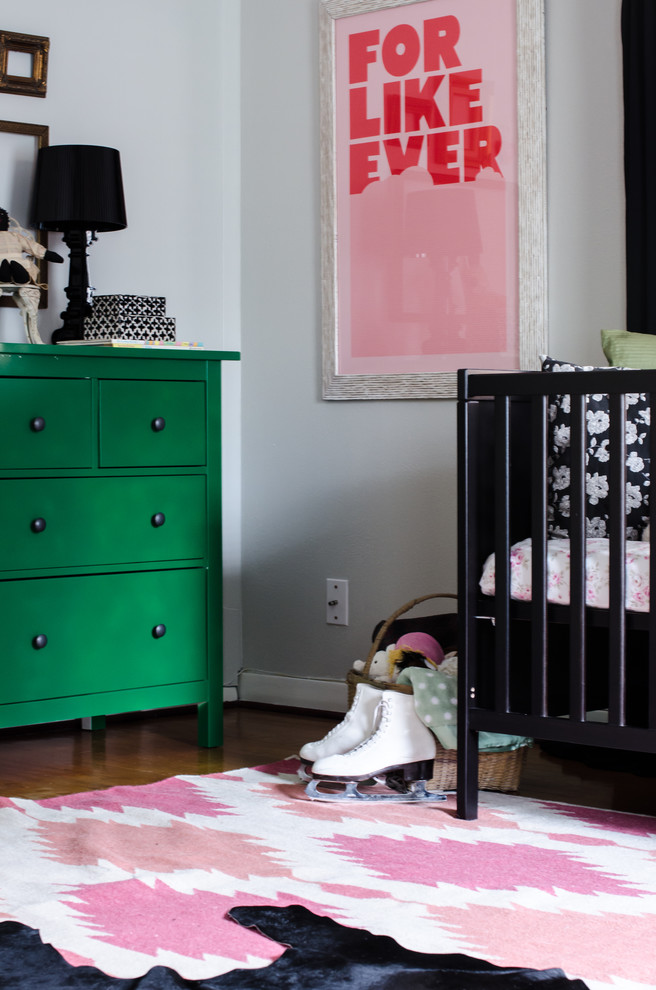 Design ideas for an eclectic kids' room in Houston.