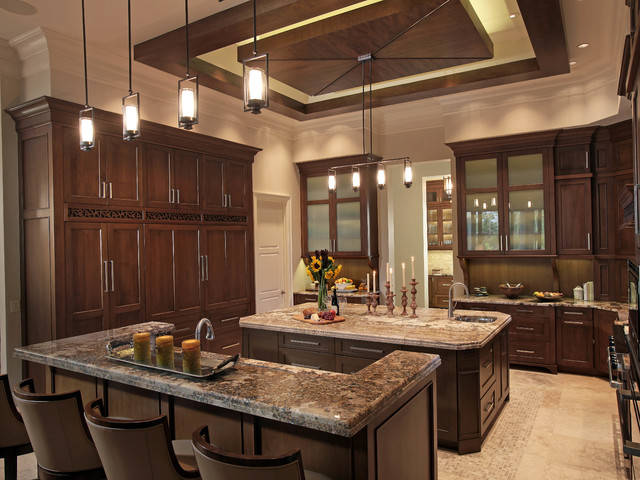 Private Residence 7 in Southwest Florida - Transitional - Kitchen ...